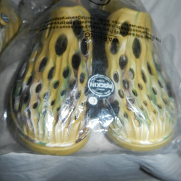 ROCKIN CLOGS UNISEX GLADES GREEN LIGHTWEIGHT WATERPROOF DURABLE SHOES NWT! - Picture 7 of 14